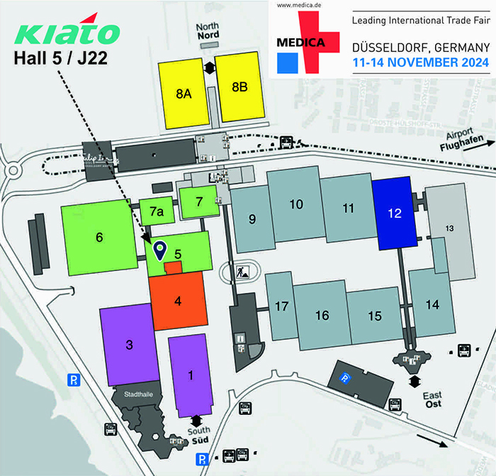 Medica Hall Plan - 2024